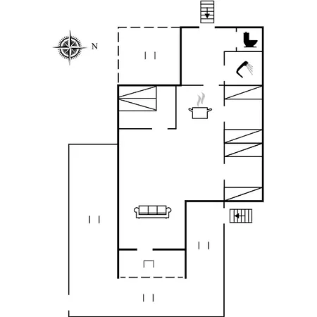 Feriehus Elmine - 700m From The Sea By Interhome Lakolk
